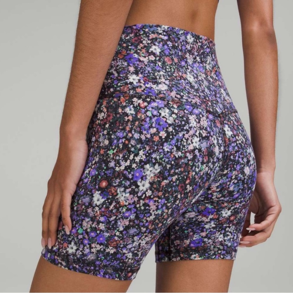 Lululemon Align floral shorts